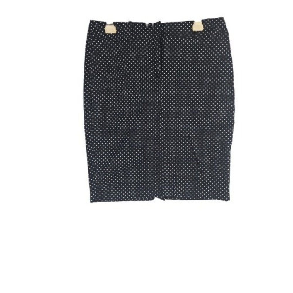 Sheragano Mini Skirt 6 Womens Black‎ White Polka Dot Retro Date Night Casual